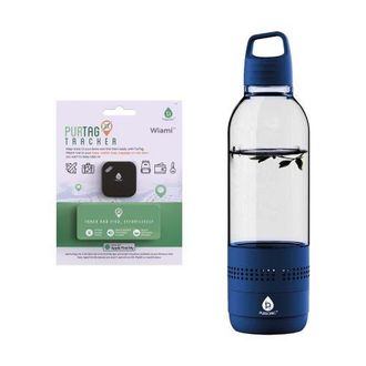 Pursonic 2-in-1 Water Bottle Speaker & Purtag Tracker Bundle Hydration, Music & Security On the Go! in Black at Nordstrom