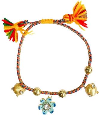 Monoki Womens Soleil Bracelet In Yellow Tassel