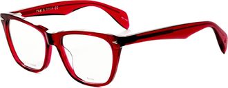 Rag & Bone Rag & Bone Womens 53 mm Red Opticals