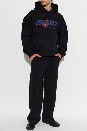 Dsquared2 Sweatshirt With Logo, Mens, Black