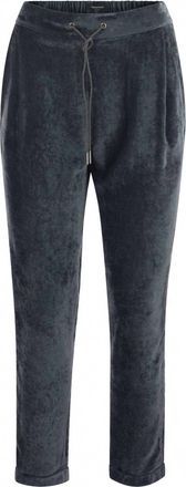 Fabiana Filippi Womens Spello Elastic Viscose Pants In Peacock Blue