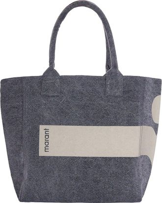Isabel Marant Black Logo Tote Bag