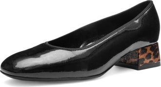Ara Womens Pumps Gypsum Heels In Black/leopard