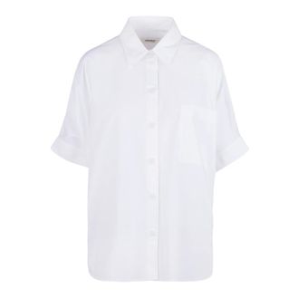 ottod'Ame Shirts, female, White, Size: XS Camicia over in cotone