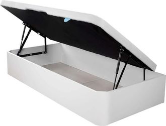 RELAX Arc&oacute;n Canap&eacute; Abatible Lateral Relax 3d Altura 32 Cm Blanco - 90x190 Cm
