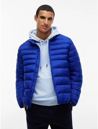 Tommy Hilfiger Mens Lightweight Packable Jacket - Wedge blue - XXXL