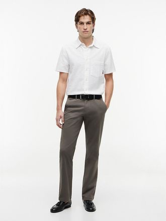 Tommy Hilfiger Mens Straight Flex Chino - Shady Stone - 29W x 30L