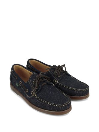 Paraboot Mens Loafers Barth Navy Taurillon Leather