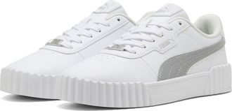 Puma Sneaker PUMA CARINA 3.0 DAYINIGHT, Damen, Gr. 37,5, silber (puma wei&szlig;, puma silber), Synthetik, unifarben, Schuhe Sneaker