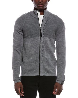 Capranea Capranea Titlis Full Zip Wool Mock Neck Sweater