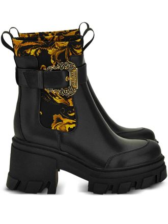 Versace Jeans Couture Stivali con fibbia - Nero