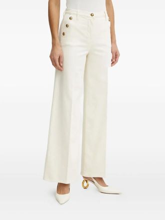 Luisa Spagnoli Aceto jeans - women - Cotton/Eco Elastane - 42 - White