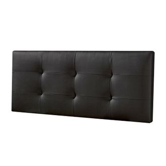 Marckonfort Cabecero De Cama Tapizado Maya 160x60 Negro