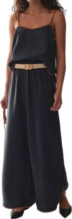 SANCIA Tansy Relaxed Wide Leg Pants In Eclipse