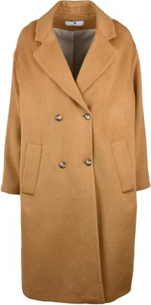Olivier Horigamy Double-Breasted Coat - Beige