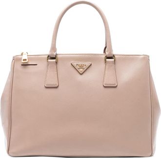 Prada Pre-owned Prada Large Saffiano Lux Galleria Double Zip Tote Ladies X4HD91NQ86FTCS1X