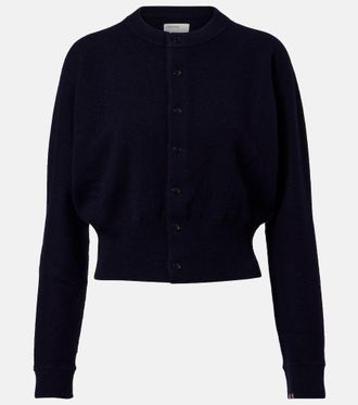 Extreme Cashmere N&deg;257 Blouson cashmere-blend cardigan