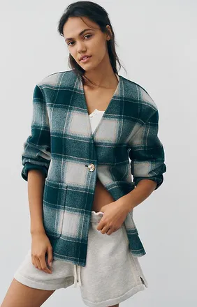 Varley Alderton Wool Blend Blazer Jacket