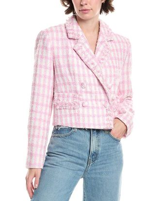 endless rose Textured Blazer