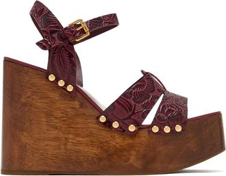 Farm Rio Sandali goffrati - Rosso