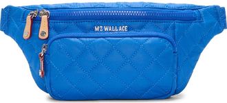 MZ Wallace Small Metro Quilted Nylon Sling Bag in Surf Blue at Nordstrom