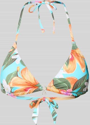 Banana Moon Banana Moon Bikini-Oberteil im Allover-Look Modell CRICO MOOREA in Aqua, Gr&ouml;&szlig;e XL