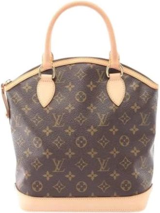 Louis Vuitton Pre-owned Handbags, female, Brown, Size: ONE SIZE Pre-owned Vintage Canvas Handbag
