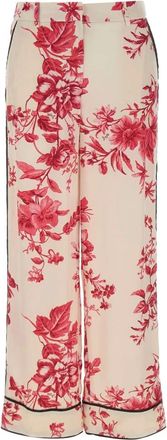 Liu Jo Printed Satin Trousers - female - Liu Jo - Pyjamas - Multicolor - XL - Nightwear & Lounge