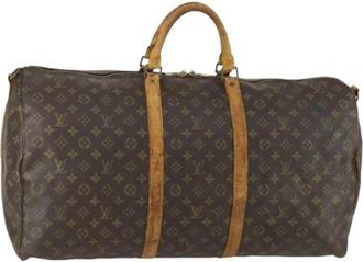 Louis Vuitton Pre-owned Weekendtas - Dames - Vintage Weekendtas - Bruin - ONE Size - Vintage