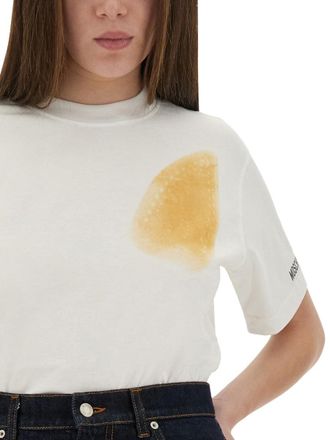 Moschino Teddy Bear Print Cotton T-Shirt - White