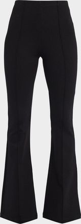 Sablyn Bailey High-Rise Pintuck Flare Pants