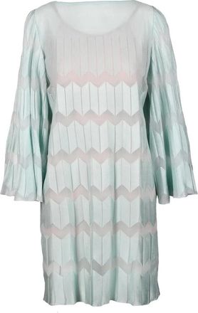 Antonino Valenti Yayoi Kusama Dress - Aqua Green