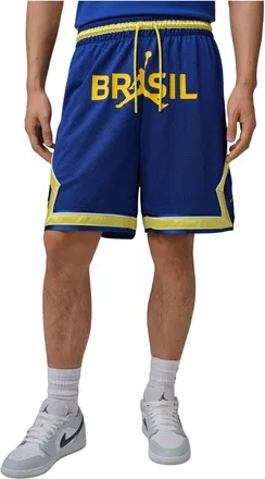 Nike Jordan Air Jordan Mesh Diamond Shorts Old Royal Yellow Pulse IF3913-417
