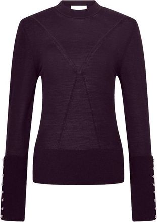Paco Rabanne Button-cuff Knitted Sweater