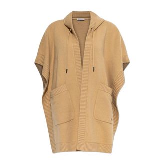 Burberry Capes, female, Beige, Size: ONE SIZE Rodie Poncho