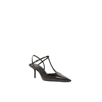 Max Mara Dames, Schoenen, Zwart, Maat: 38 EU Leer