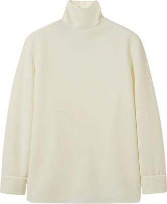 Gucci Buttoned Turtleneck Shirt