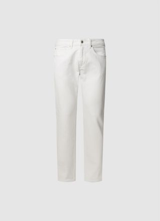 Pepe Jeans London Straight-Jeans PEPE JEANS STRAIGHT JEANS, Herren, Gr. 36, L&auml;nge 30, weiss (wei&szlig;), Denim/Jeans, Obermaterial: 99% Baumwolle, 1% Elasthan, straight fit 