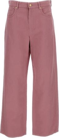 Max Mara Wide Jeans, female, Pink, Size: 2XS Wide Jeans