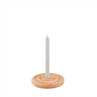 OYOY Savi Ceramic Candleholder in Beige at Nordstrom