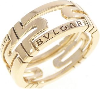 Bulgari Yellow Gold (18K) Band Ring (Pre-Owned)