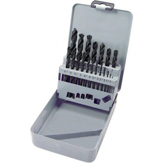 Fortis Fortis - Caja Broca D338n Hss Pulido 1-10,5mm 24 Unidades