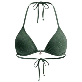 Banana Moon Crico Sparklesun Bikini-Top f&uuml;r Damen | gr&uuml;n