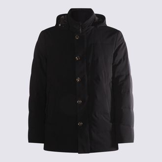 Montecore Coats Blue And Green-Uomo