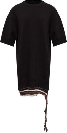 Maison Margiela Short dress with distressed effect