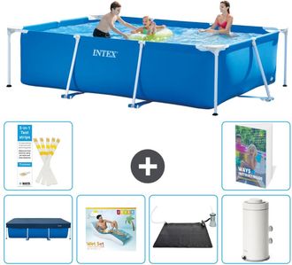 Intex Piscina Con Estructura Rectangular - 300x200x75 Cm - 7-piezas S70