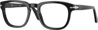 Persol Glasses, unisex, Black, Size: 50 MM Stylish Eyeglasses in Blue Color