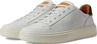 Allen Edmonds Oliver Stretch Lace Slip-On Sneaker Mens Shoes White : 10.5 D (M), Leather