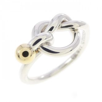 Tiffany & Co. Yellow Gold (18K) Silver 925 Band Ring (Pre-Owned)