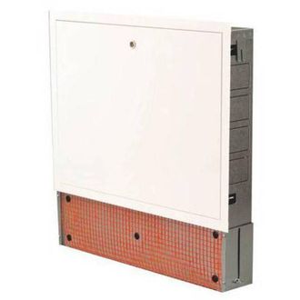 Aton Cassetta metallica per collettori con piedini regolabili.(DianFlex) Misura: mm 500 x 630/810 x 80/130